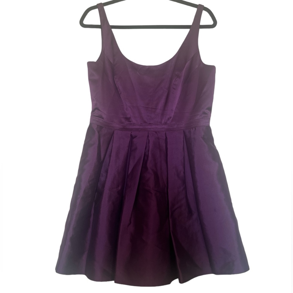 Adrianna Papell Boutique purple Mini  Dress Womens Size 10